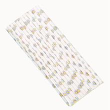Eco Friendly Party Decor Supplies Biodegradable Happy Birthday Straws Reusable Paper Drinking Straws for Birthdays Weddings Anniversaries Kids Parties