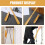 4 Pezzi Corno Legno Per Scarpe Ergonomico Resistente Aiuto Leggero 7