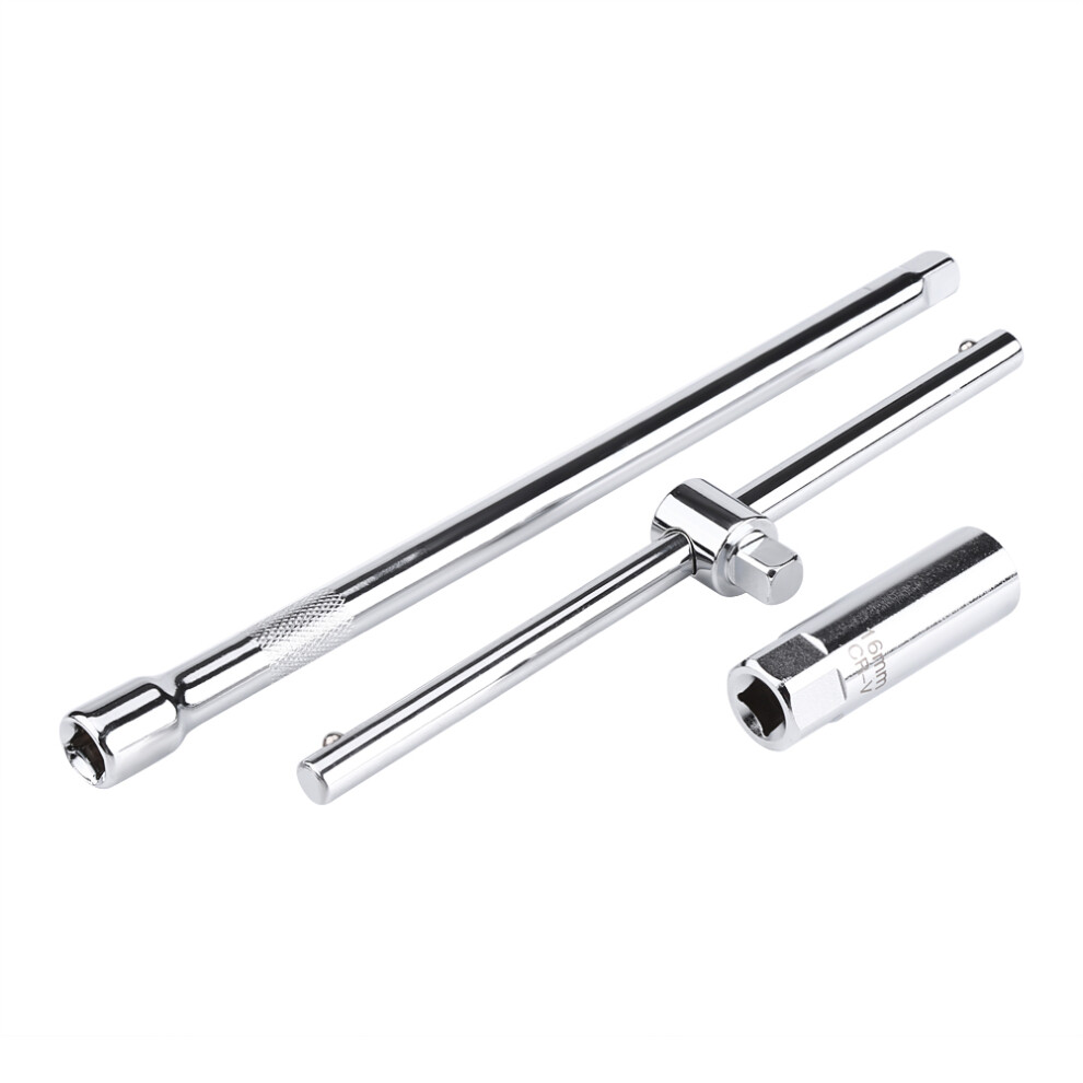 16Mm Spark Plug Socket & T-Handle Remover/Installer Tool Set For Cars & Bikes 5081362869899