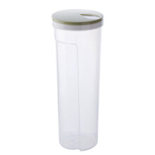 Contenedor organizador de cocina, recipiente transparente para pasta: higiénico y seguro para almacenar alimentos, cuerpo de botella con relieve