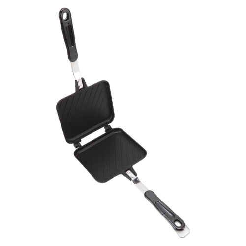 Panini Grill με σύστημα κλειδώματος για εύκολη αναστροφή, η αντικολλητική μηχανή