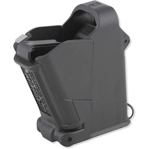 Magazine Speedloader 9mm To .45 Caliber Compatible Double And Single Stack Black 1