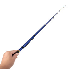 2,1 m Glasfaser-Teleskop-Schnorchelmeerangel, Blau, leicht, kompakt