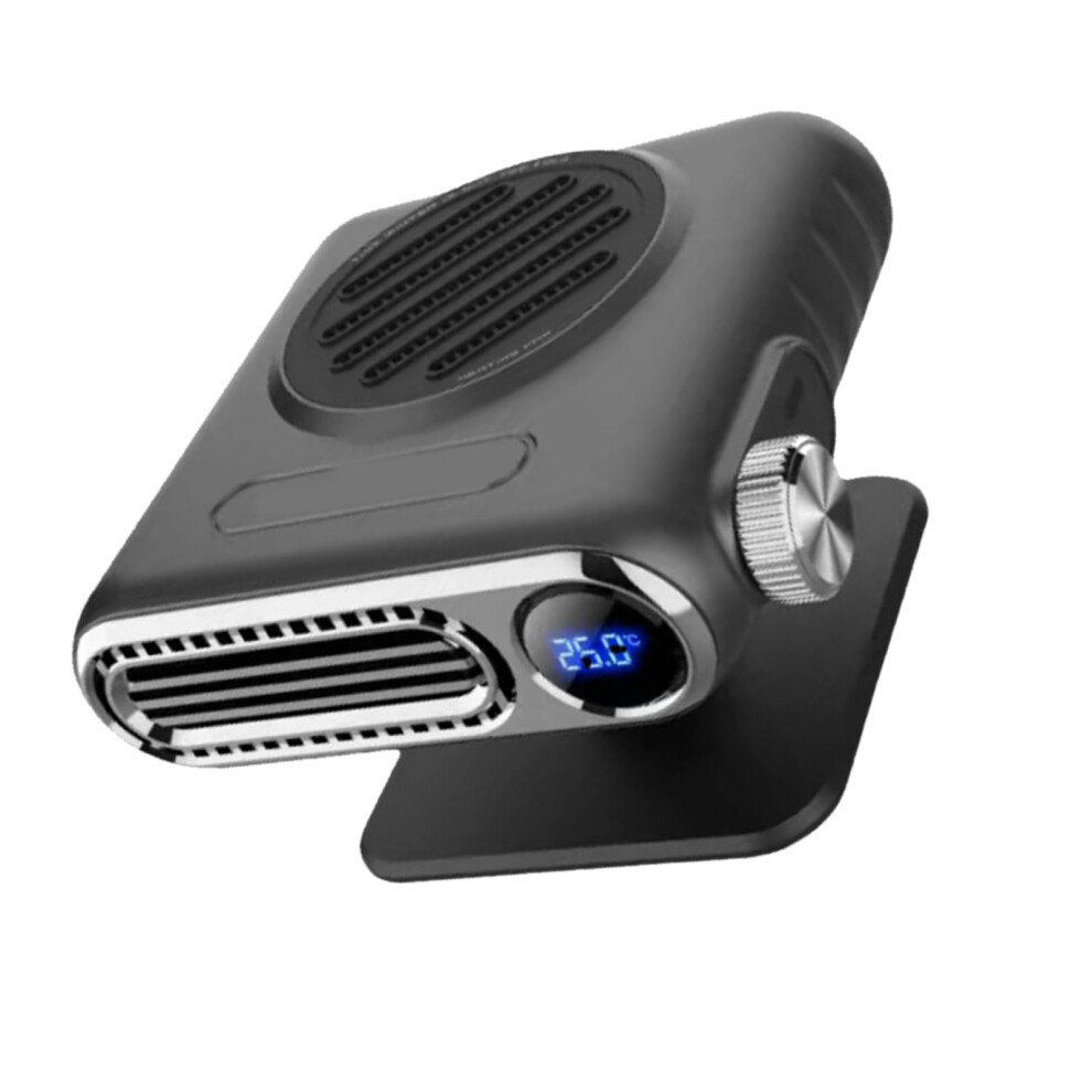 Automotive Heater Compact 150W 12V/24V Led Display Demisting Defog Fast Heating For Truck Suv Car Window Cabin Fan 9105992217892