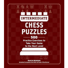 Intermediate Chess Puzzles by Martin Bennedik Paperback Book