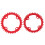 Red 38T MTB Chain Ring 104BCD - Easy Install & Long-lasting Use 7