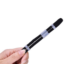 Adjustable Black XL Fingersling for Recurve Bow Hunting and Shooting