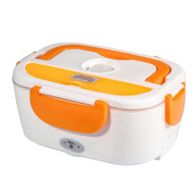 Elektrische 3-in-1-Lunchbox, tragbarer Speisenwärmer mit Edelstahlbehälter, ideal für Zuhause, Auto und unterwegs, spülmaschinenfest und schnell