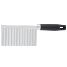 Snygg krusig vågig skärare för hemmakök, halkfritt handtag, ergonomisk apparat för snabba och enkla pommes frites, grönsaksskärare,