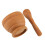 Kitchen Tool,#3 Mortar Pestle Set, Solid Thick PP Plastic Labor-saving Tool for Grinding Garlic, Ginger, Herbs, Dry Spices, Grains, Teas, Ergonomic De 3
