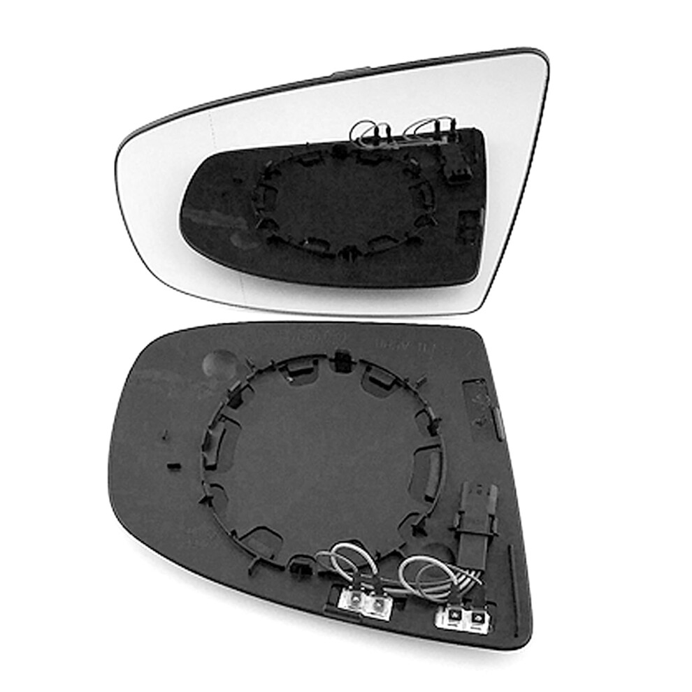 Clip On Heated Base Wide Angle Wing Mirror Glass Left Passenger Side For Bmw X5 20072013 9105992218387