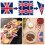 Χαρτοπετσέτες Union Jack, όμορφα σχέδια και έντονα χρώματα που αναβαθμίζουν το πάρτι 5