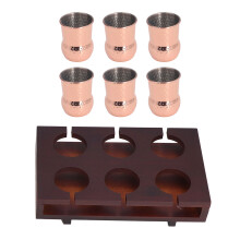 Conjunto de coador durável em aço inoxidável, canecas Moscow Mule com revestimento de cobre, copos térmicos para bebidas frias com suporte de