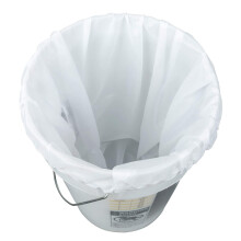 Brew In A Bag Method Simplified, Brew Bags 26x22 Inch Reusable Brewing Strainer, White Polyester Fine Mesh Bag Perfect For Homebrewing And Cooking Or