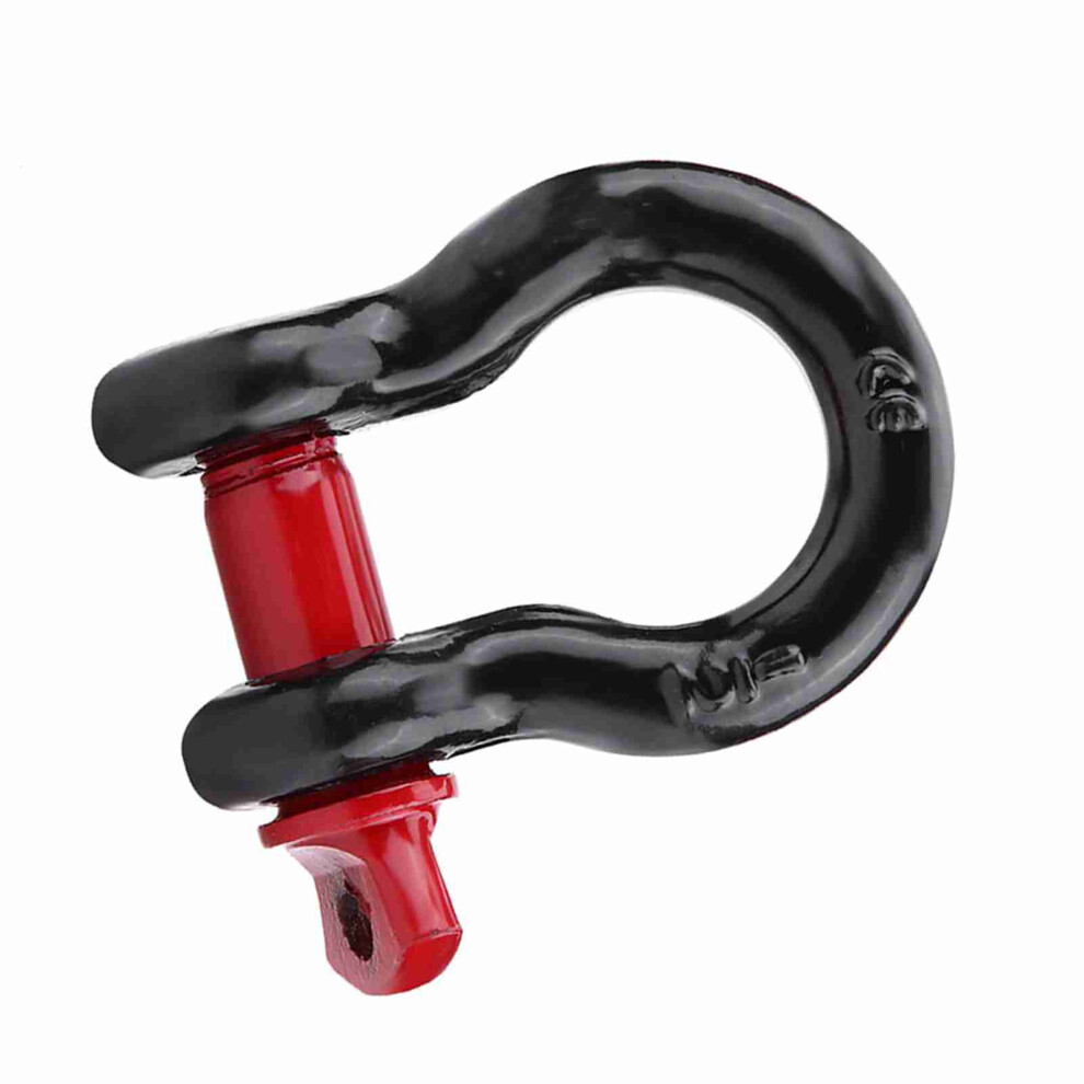 2T Capacity Galvanized D Ring Shackles Heavy Duty For Towing And Recovery 9351362876699