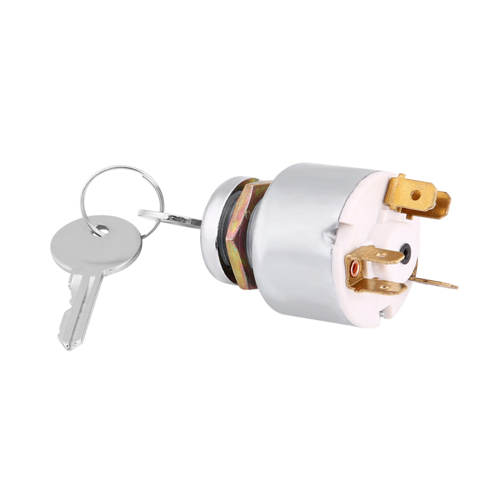 Universal Car 12V Ignition Switch With 3 Positions And Key Spb501 4191362875606