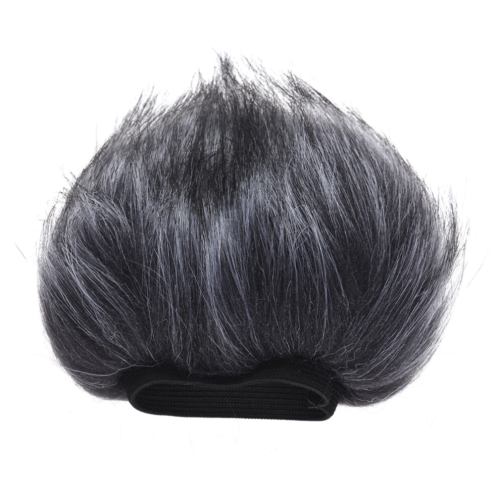 12Cm Fur Mic Muff For H1 H2n H4n H6 D50 D100 Noise Reduction Grey/White 8431362877245