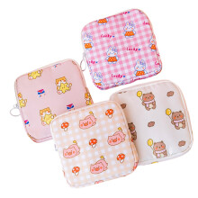 Period Pouch Set Of 4 Multifunction Tampon Holders With Zipper Closure, Reusable Napkin Bags For Travel