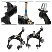 Cycling Bremssättel V-Form Doppel-Pivot Mechanische Bremssatz für Rennräder