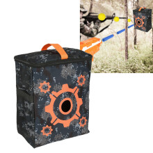 Tragbare Zieltasche für Spielzeugpistolen, 32x22x15cm Canvas-Aufbewahrungstasche