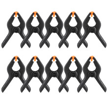 Verstellbare, robuste Federklemmen, 7,6 cm (3 Zoll) kompakte Kunststoffklemmen für vielfältige Anwendungen, ergonomischer Griff für