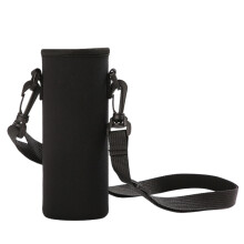 Portaborraccia termico isolato, borsa portaborraccia portatile riutilizzabile in neoprene con tracolla per palestra, yoga, viaggi e attività
