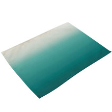 Polyester Canvas Fabric Mats With Unique Music Print Durable Anti Slip Heat Insulated Placemats Set Of 4 Watercolor Inspired Table Mats Easy To Clean