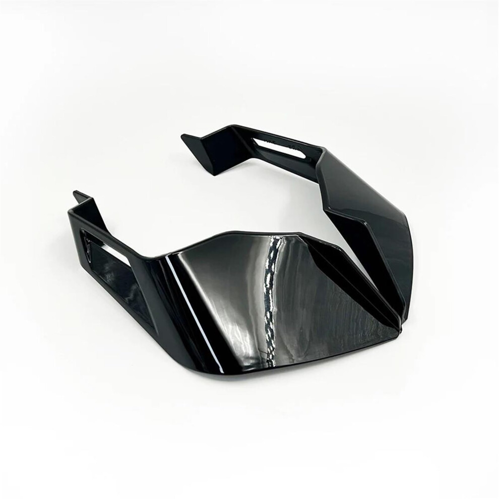 Motorcycle Deflector Fixed Winglet Fairing Spoiler Compatible With Kawasaki Zx10r 20172021 Black 9105992219407