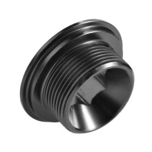 Aluminiumlegierung Fahrradkurbel Schraube Befestigungsschraube für 590/596 XT SLX, 28 mm Schwarz