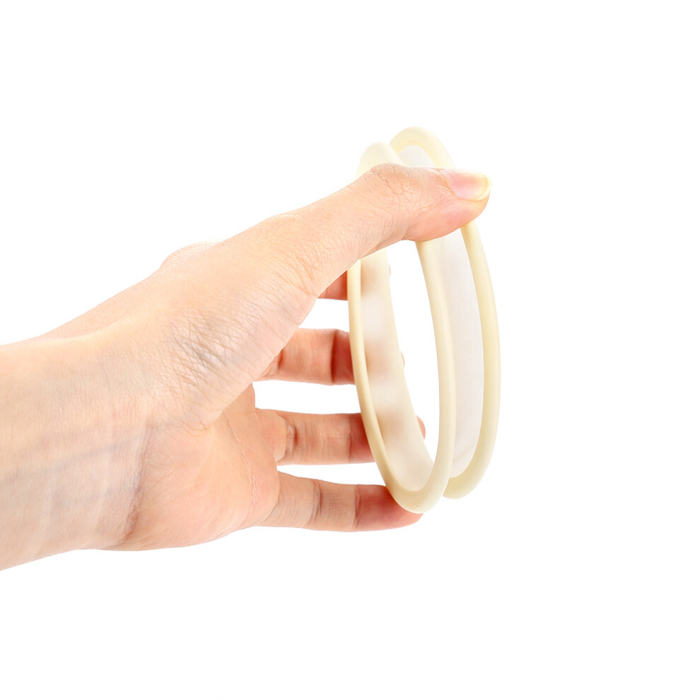 White Disposable Rubber Mouth Opener Dental Dam Cheek Retractor 10Pcs