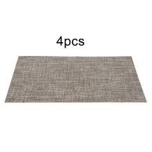Jogos americanos de tecido lavável, antiderrapantes e resistentes ao calor, ideais para decoração de festivais islâmicos e com construção