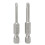 2 Pcs 50mm Magnetic 1/4'' Hex Shank Tri-wing Y Tip for-Silver 1