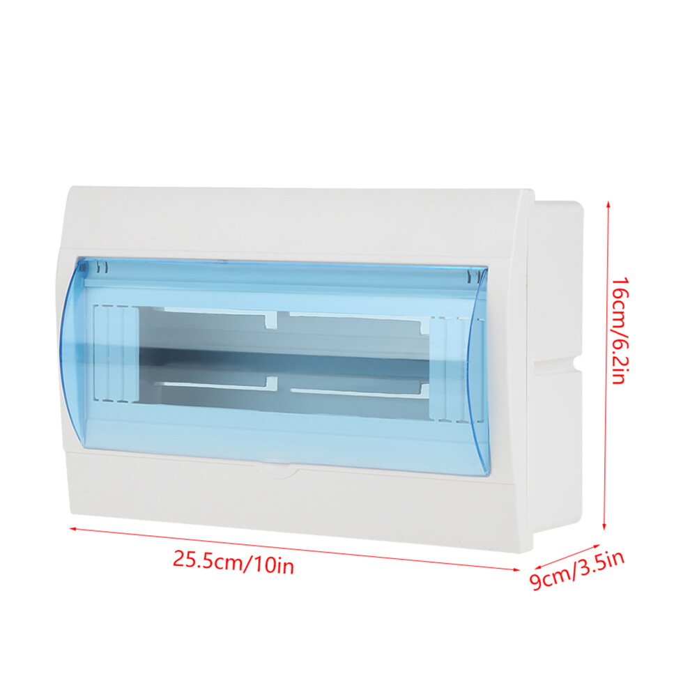 Durable Plastic Distribution Box For 9-12 Way Circuit Breaker Wall Mount 6901362880290