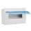 Durable Plastic Distribution Box for 9-12 Way Circuit Breaker Wall Mount 9