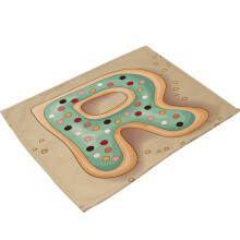Jogos americanos resistentes a manchas, jogos americanos com isolamento térmico, jogos americanos decorativos para cozinha, para uso interno e