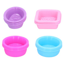 Silicone Wax Warmer Pot for Home Use, Non-stick Quality Through More Uses Baked Goods Pop Out Easily No Need For Using Mold Release for Waxing (16Pcs)