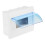 Indoor Plastic Distribution Box for 5-8 Circuit Breakers Wall Mount Protection 4