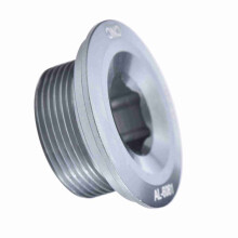 Edelstahl-Aluminiumlegierung Fahrradkurbel Befestigungsschraube für 590/596 XT SLX - Titanfarben