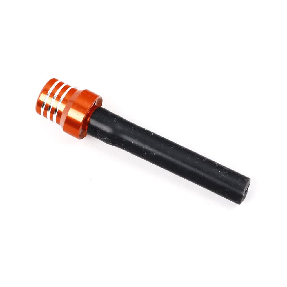Fuel Tank Cap Motorcycle Gas Cap Single Way Valve Vent Breather Pipe For Motocross Atv Quad Dirt Pit Bike Orange/Black 9067246891183