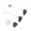 Black 15m USB Endoscope with 2MP Waterproof Camera Pipe Inspection 7
