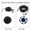 Black 15m USB Endoscope with 2MP Waterproof Camera Pipe Inspection 5