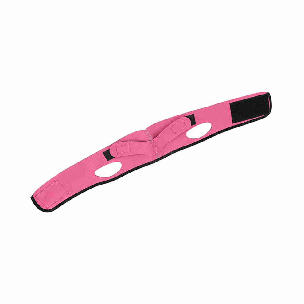 Red Facial Slimming Mask, Double Chin Care, Rose Adjustable Fit