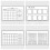 Magnetic Monthly Planner Writing Pad with Marker-SCE028 4