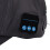 Kabelloses Bluetooth 4.2 Cap-Headset mit Mikrofon, Grau, 180 mAh 12