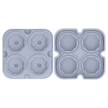 Îmbunătățiri ale gheții pentru cocktailuri, aparat de gheață cu bile din silicon non-toxic, cuburi de gheață cu topire lentă de 2,5 inch,