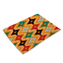 Jogo americano lavável, não desbota, aparência elegante, resistente ao calor, decoração para cozinha e sala de jantar, isolamento eficaz, tapete