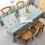 Toalha de mesa estilo rústico, tecido pesado para todas as suas necessidades de jantar (55x70 polegadas) 3