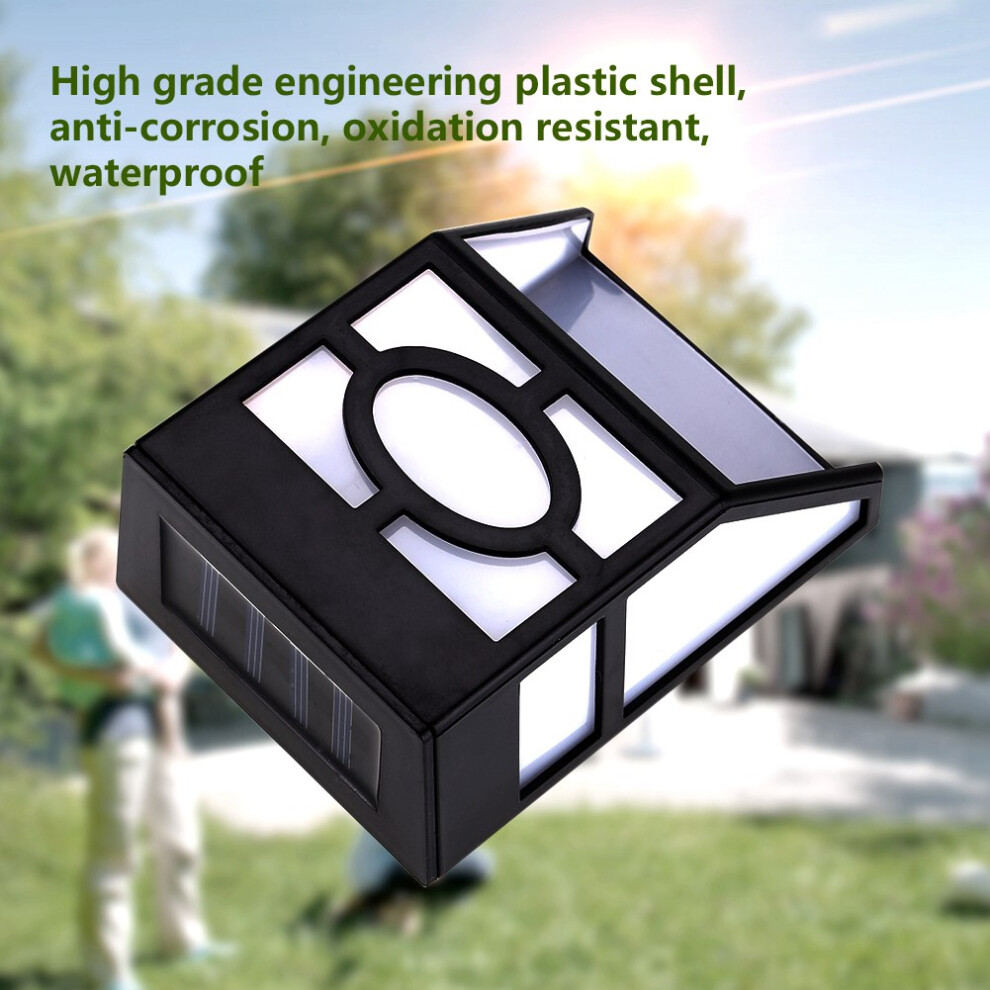 Garden Path Solar Wall Light 2 LED Outdoor Yard Fence Landscape White-image-OPC-PN5KRH5-NEW