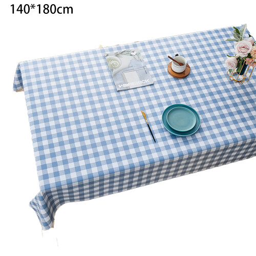 Waterproof Vinyl Tablecloths, Non-Slip Flannel Backing, Wipeable Surface Plastic Table Cover for Kitchen Dining Table 1