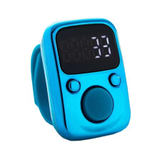 Clicker Counter Portable Manual Tally Blue Pocket Size Handheld Counter With Reset Button For Sports And School